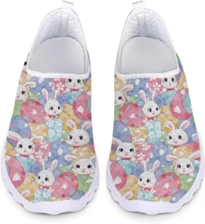POLERO Water Shoes Fashion Shoes Lightweight Slip-On Shoes Flat Casual Walking Shoes for Women