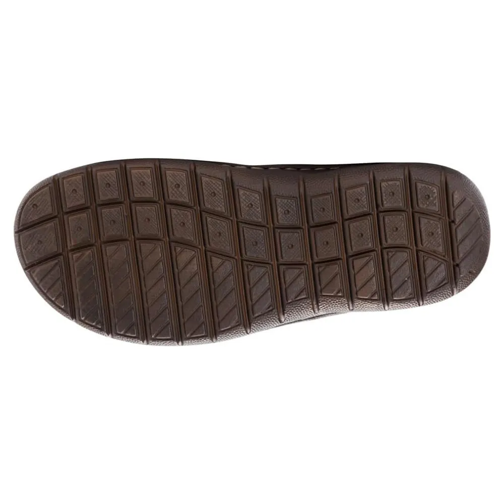 Propet Jordy Coffee Leather Sandal (Men's)