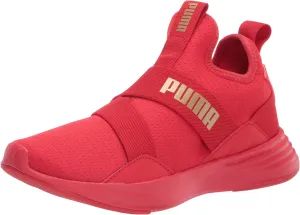 PUMA Radiate Mid Womens Sneaker BM US RedGold