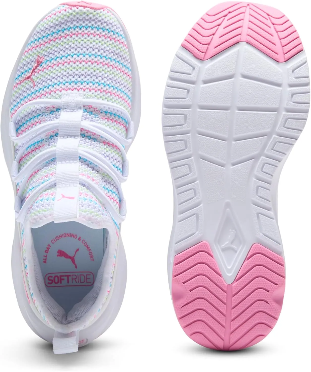 PUMA Unisex-Child Softride One4all Slip on Sneaker