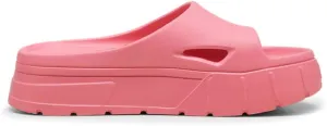 PUMA Womens Mayze Stack Injex Platform Slide Casual Sandals Casual - Pink - Size 8 M
