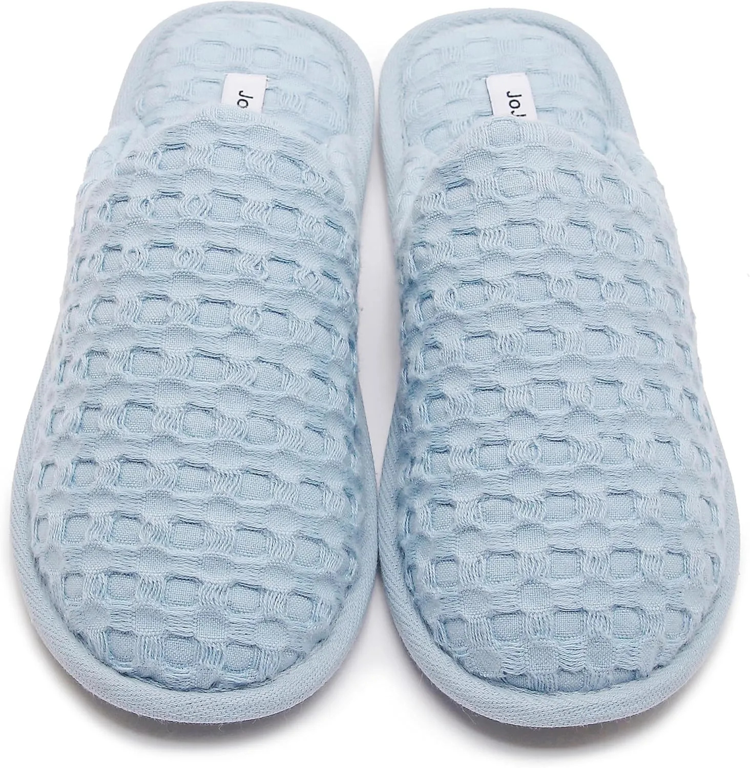 Pure Cotton Simple Women’s Closed-toe Comfortable Scuff Slippers