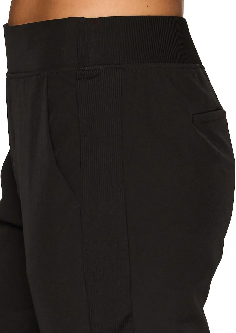 RBX Women's Ankle Pant, Quick Drying Lightweight Stretch Woven Flat-Front Straight Leg Pants