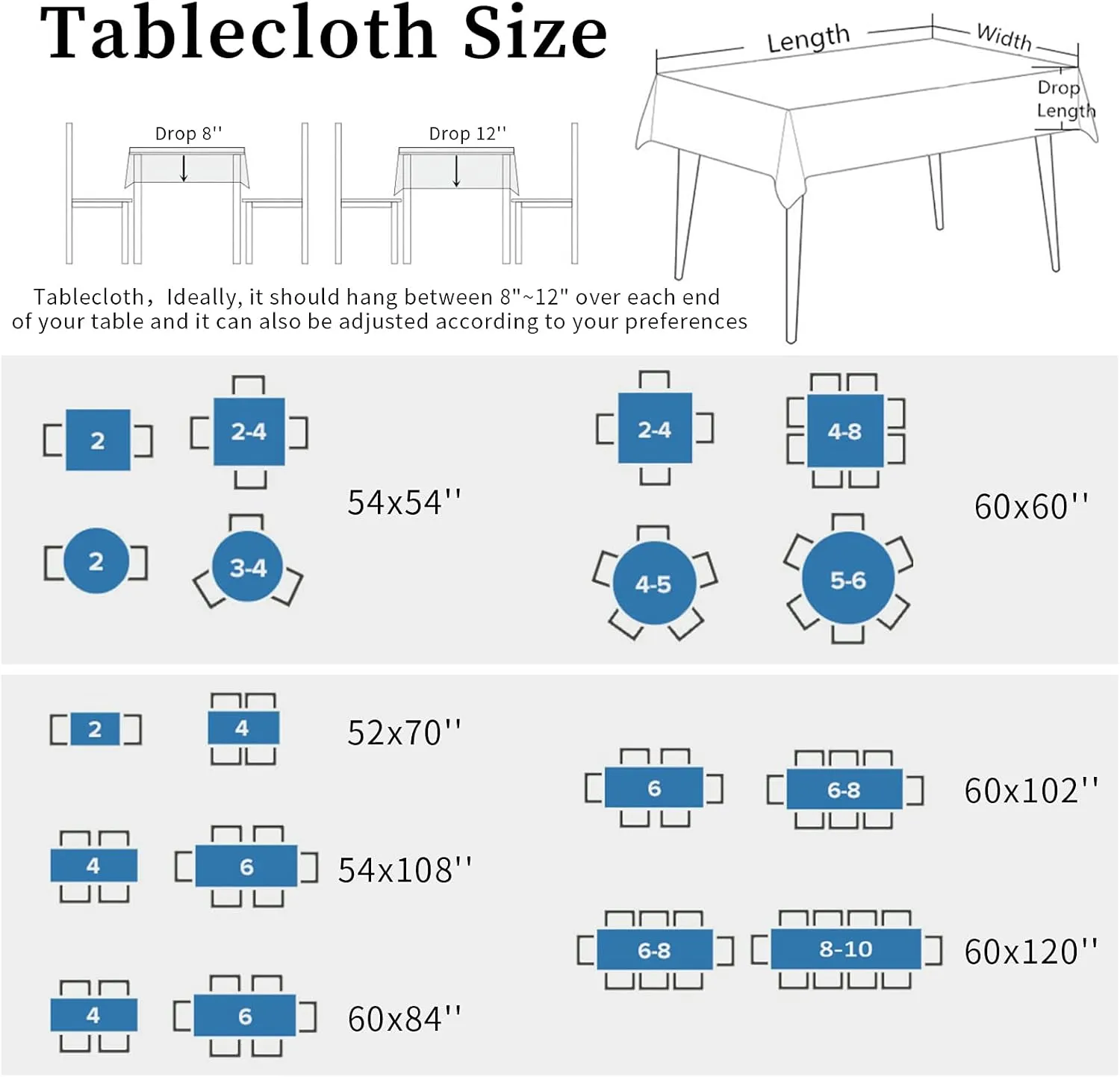 Rectangle Tablecloth Waterproof Spillproof Table Cloths,Summer Ocean Beach Black Slipper Wood Plank Wipeable Table Cover for Kitchen Dining Camping Indoor Outdoor Tables 60" x 120",Seashell