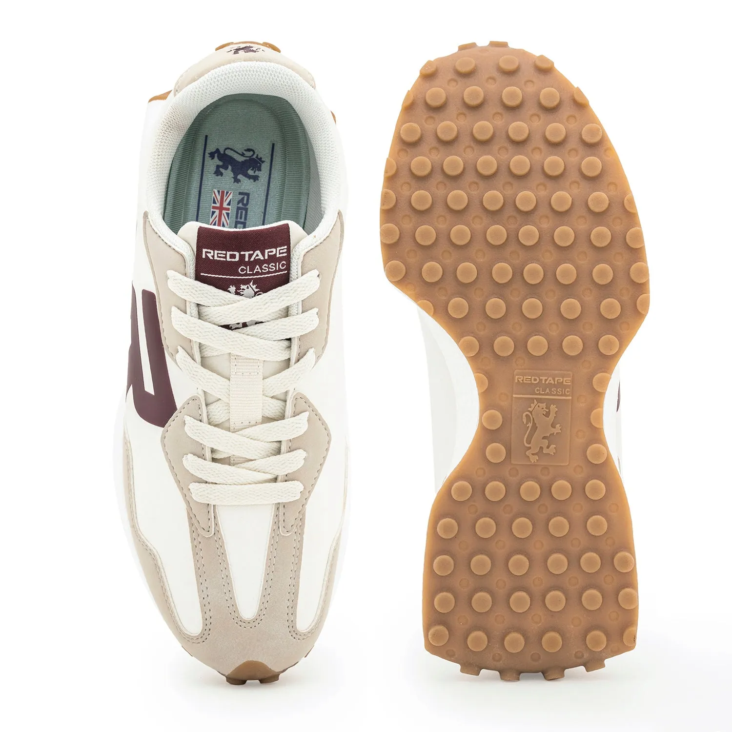 Red Tape Lifestyle Sneaker Shoes for Women | Classic Rounded Front & Cushioned Impact