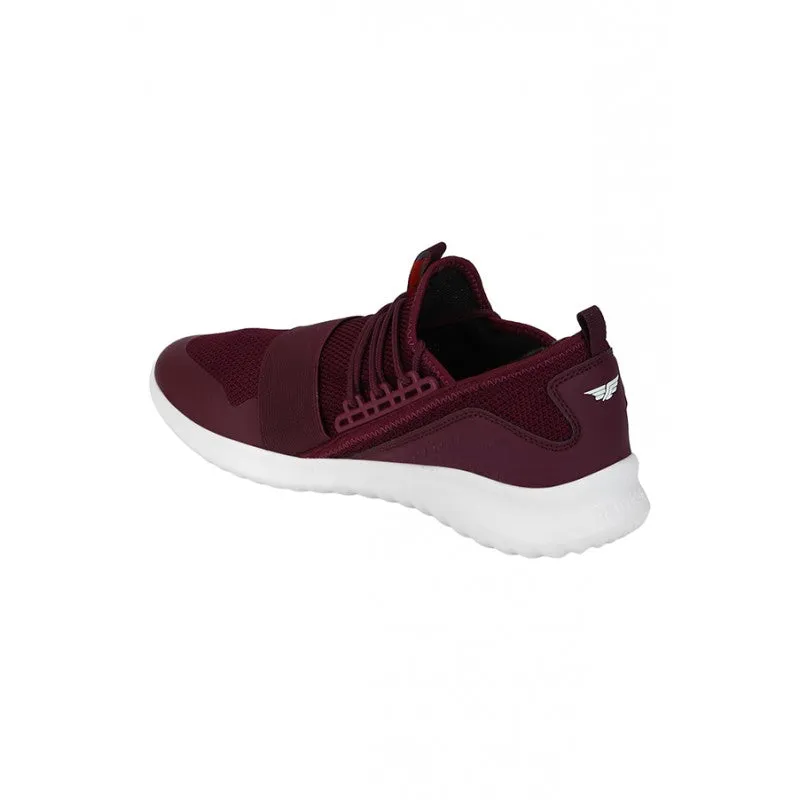 Red Tape Men Burgundy Walking Shoes