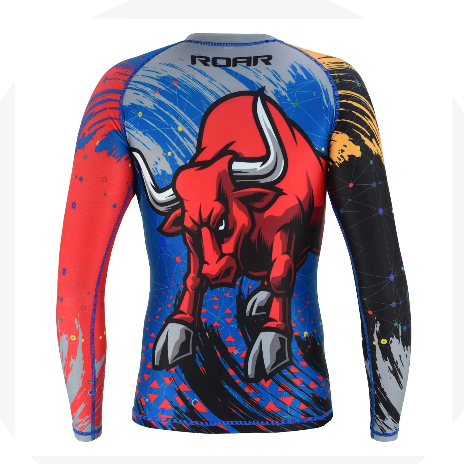 Roar BJJ Kid's MMA Rash Guard Training No-Gi and Gi Jiu Jitsu Rashguard MMA Grappling Compression Shirts Wrestling