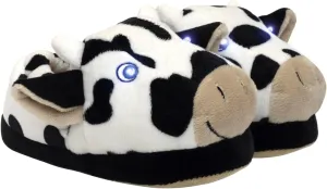 Robeez Toddler Slippers, Girls and Boys Light Up Animal Slippers for Kids, 12 Months - 8 Years
