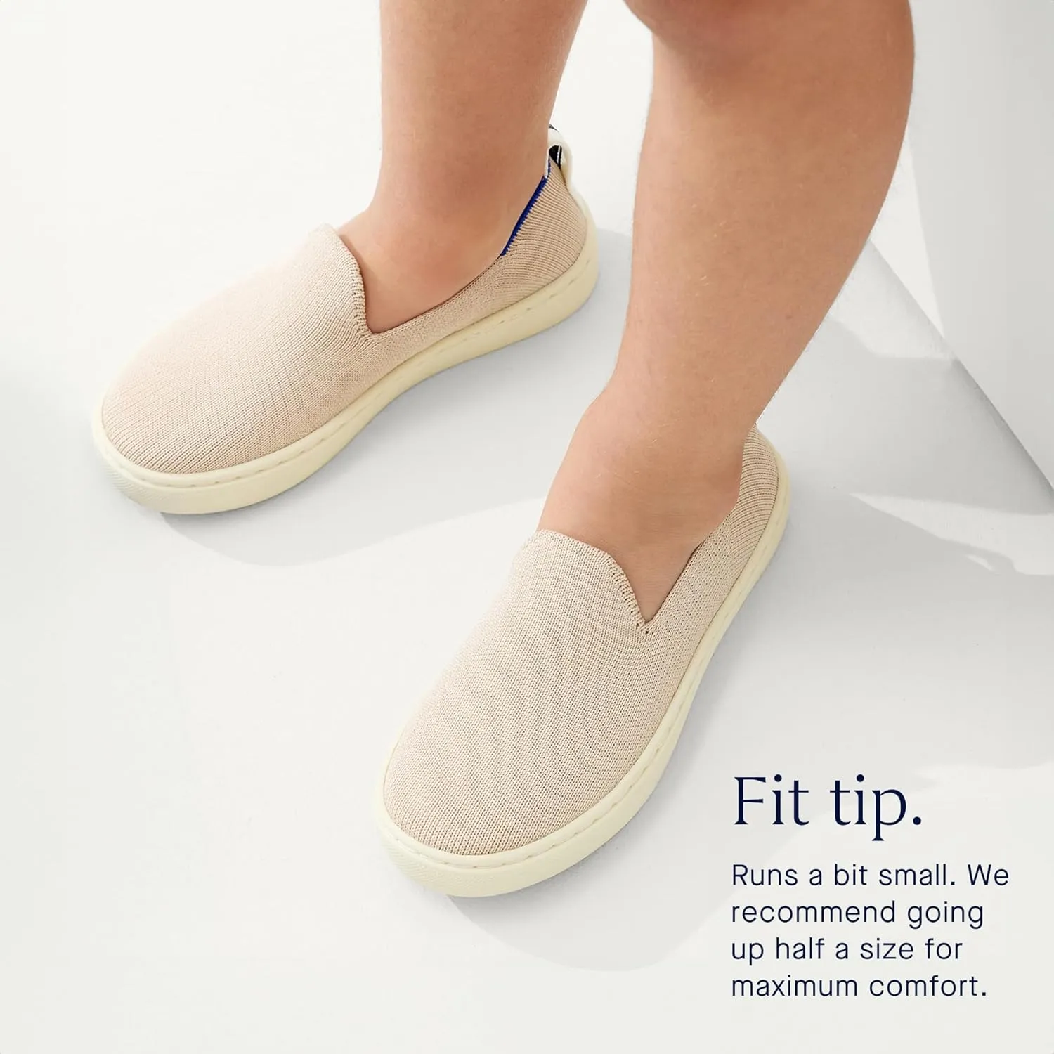 Rothy's The Kids Sneaker, Girls & Boys Slip On Shoes, Made from Recycled Plastic Bottles & Machine Washable