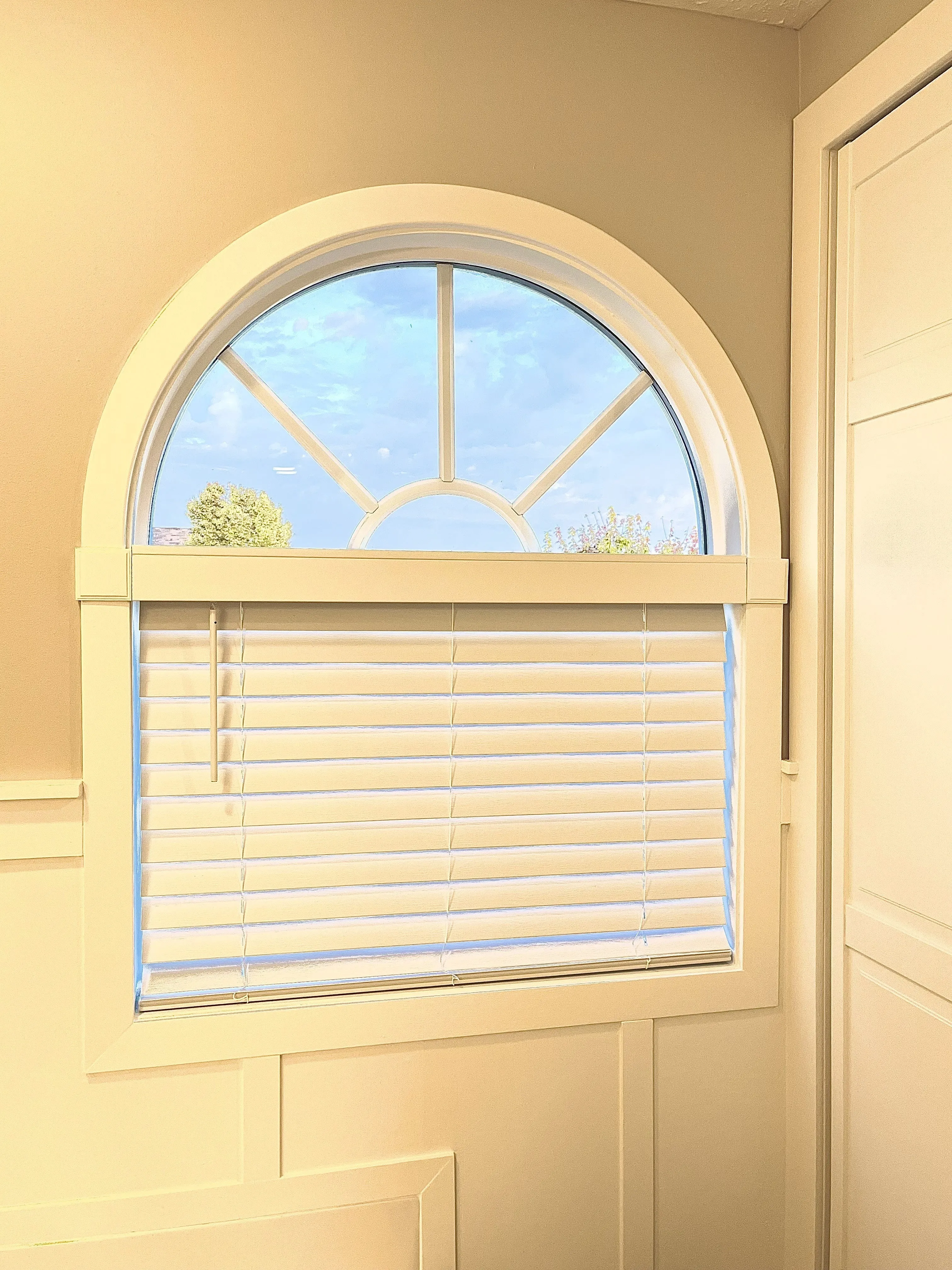 Round Window Surround, Flat MDF