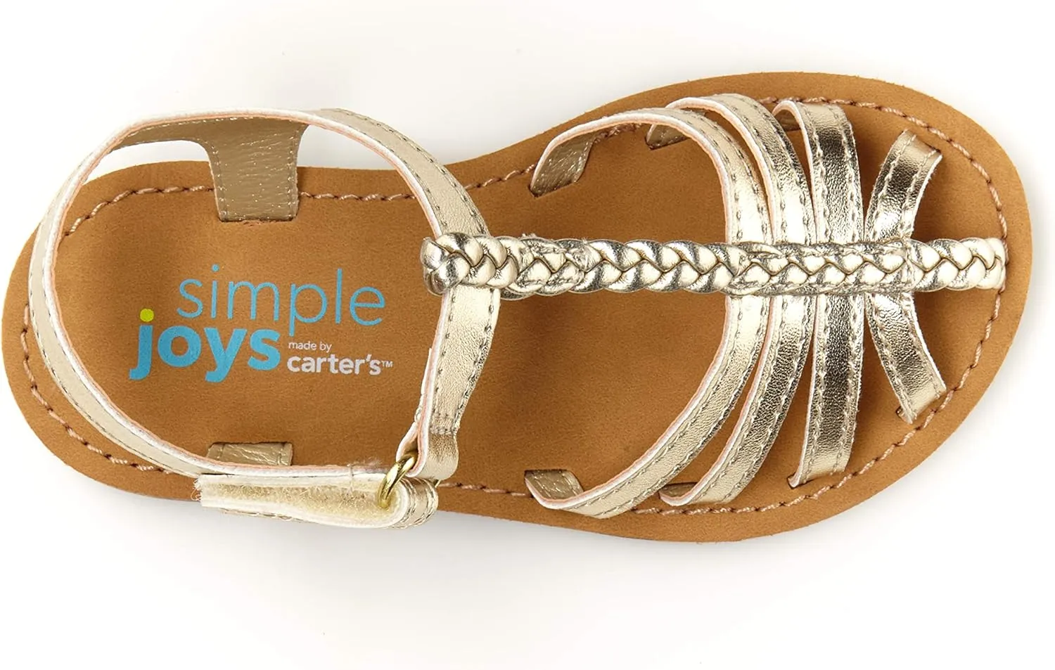 Simple Joys by Carter's Girl's Freya Gladiator Sandal