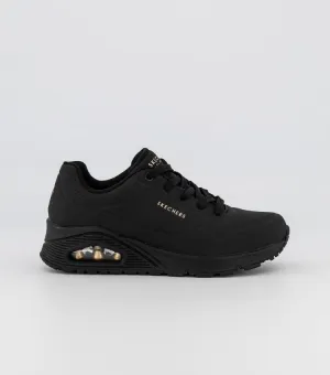SKECHERS 73690 UNO STAND ON AIR BLACK/BLACK