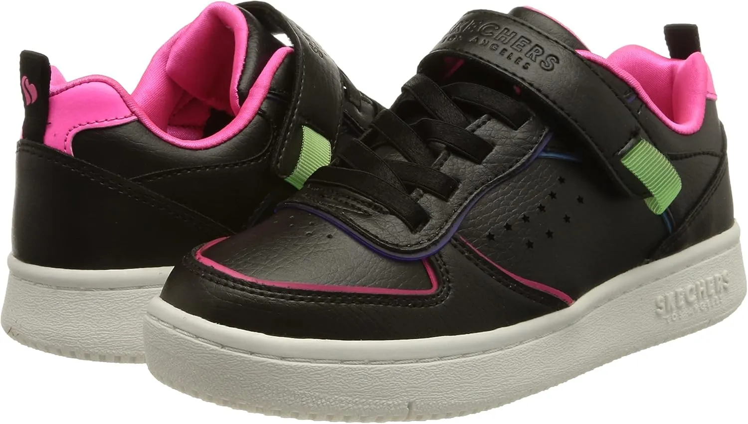 Skechers Girl's Court Squad Sneaker