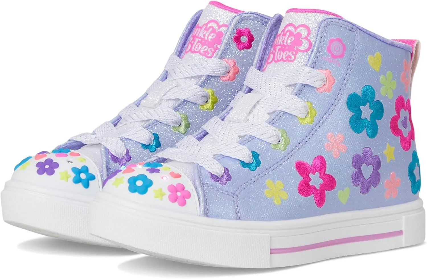 Skechers Girl's Twinkle Sparks-Super Blossom Sneaker