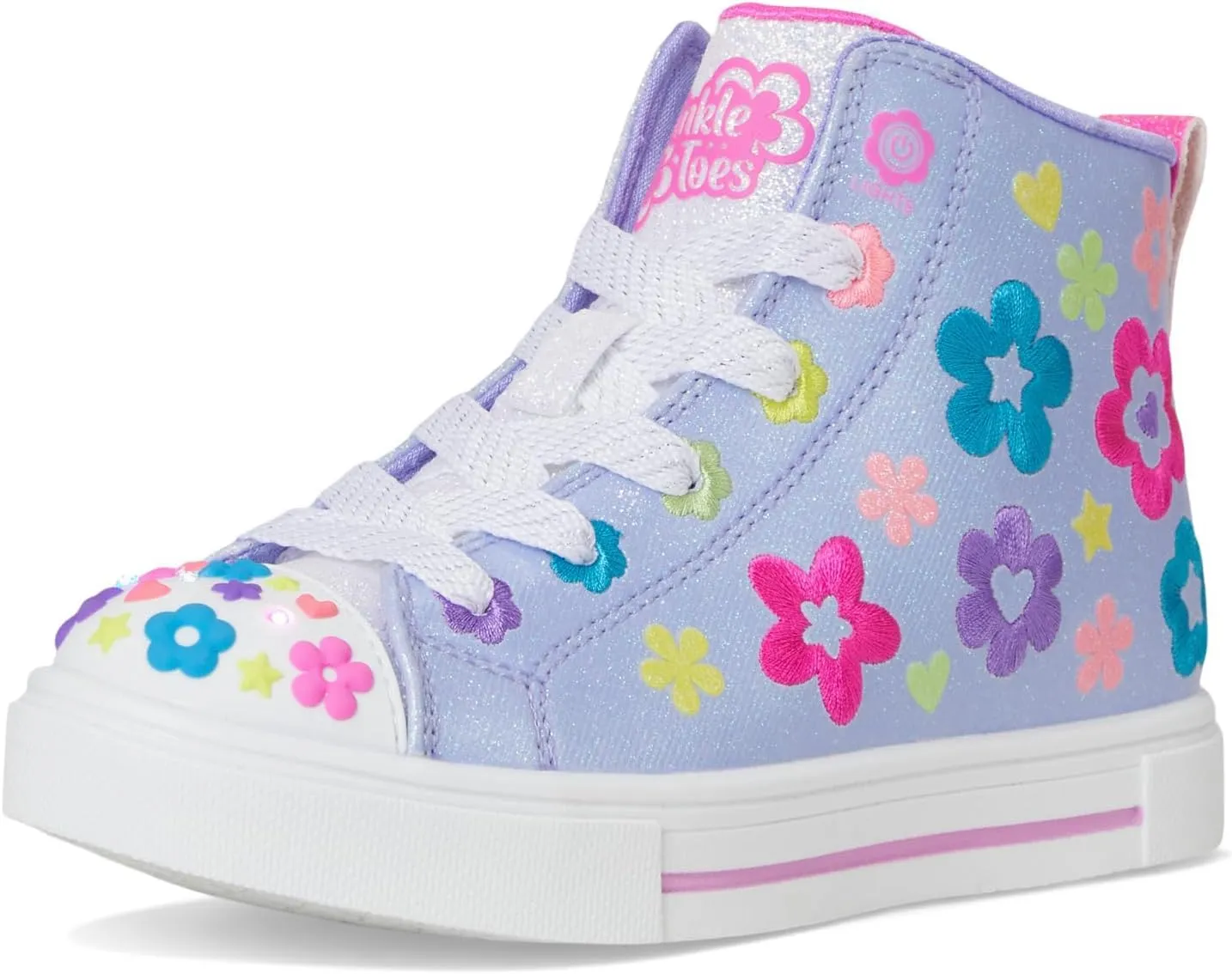 Skechers Girl's Twinkle Sparks-Super Blossom Sneaker