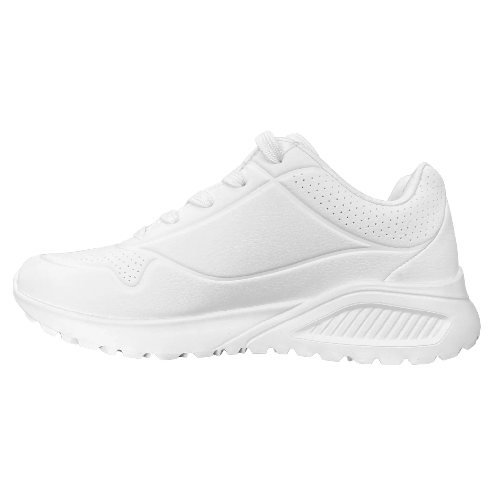 Skechers Men's 183122 Uno Lite- Lite Work White Casual Shoes