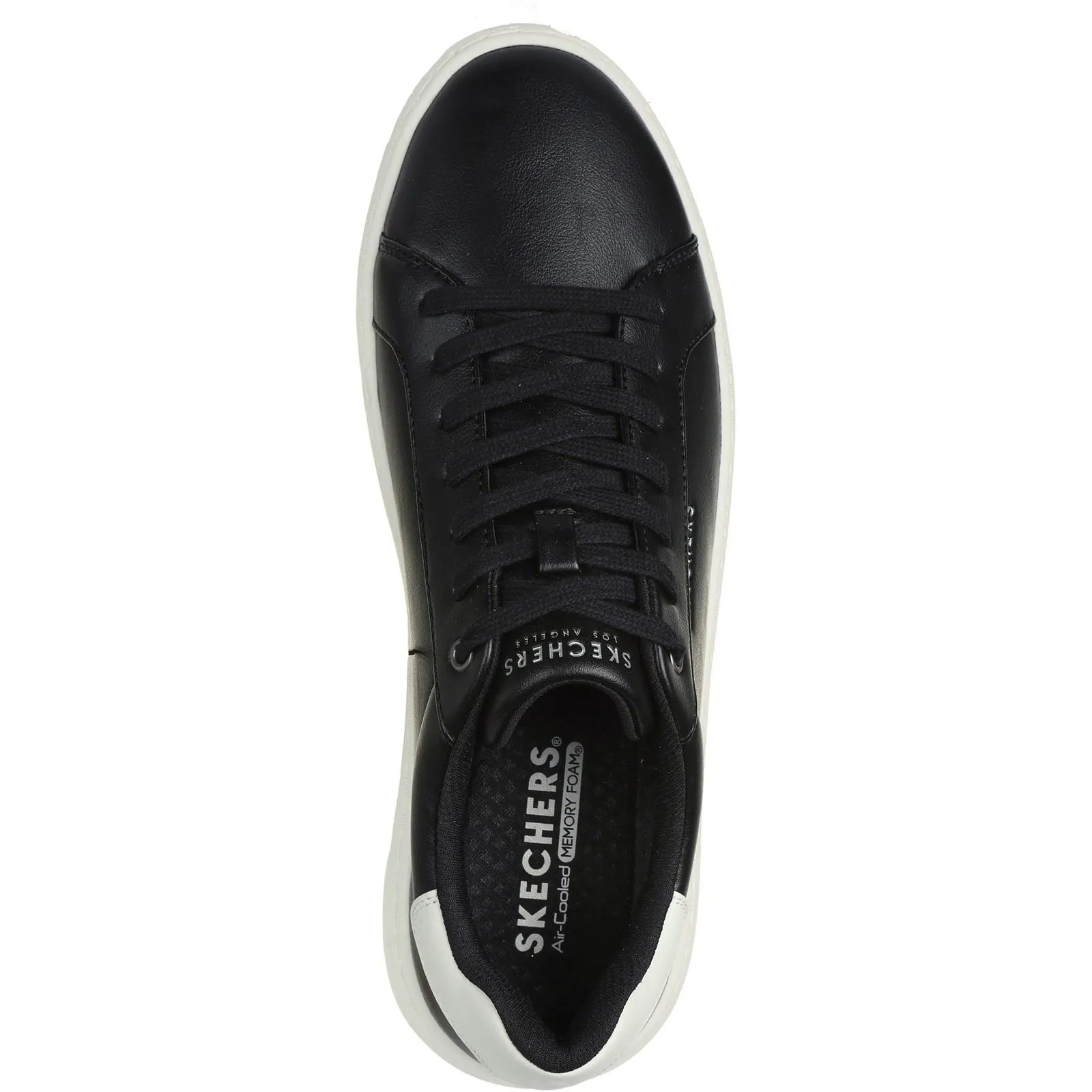 Skechers Men's Court Break Suit Sneaker in Black