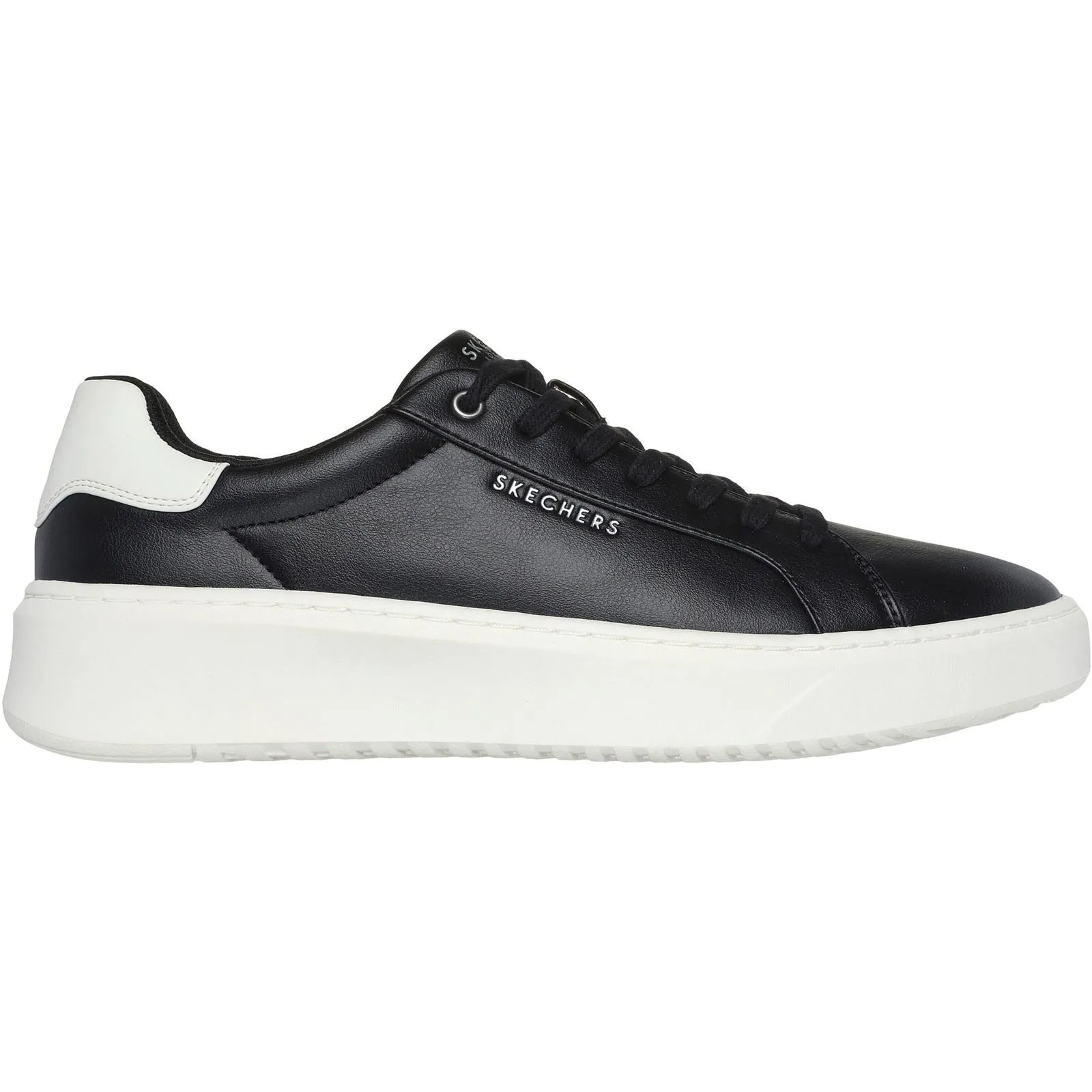 Skechers Men's Court Break Suit Sneaker in Black