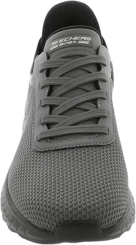 Skechers Men's Hands Free Slip-ins Bobs Squad Chaos-Solid Tour Sneaker