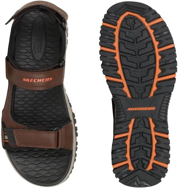 Skechers Men's Prewitt Four Strap Open Toe Sandal