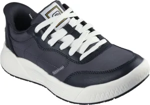 Skechers - Mens Relaxed Fit: Cyrus - Raiden Slip On Shoes, Color Black, Size: 9.5 M US