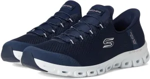 Skechers Sport Women's Glide-Step-Pursuit Hands Free Slip-INS Sneaker, NVY, 12
