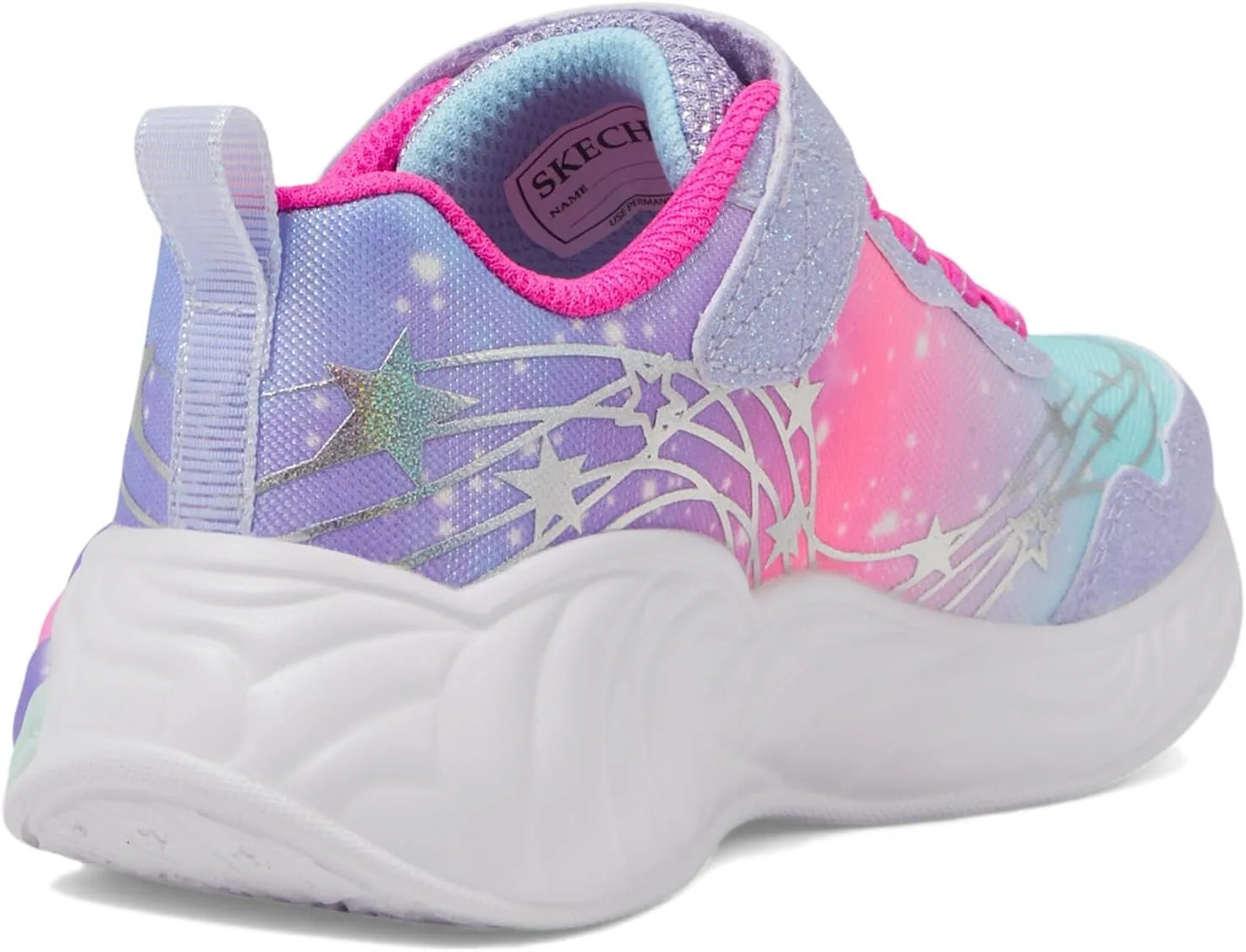 Skechers Unisex-Child Unicorn Dreams-Wishful Magi Sneaker