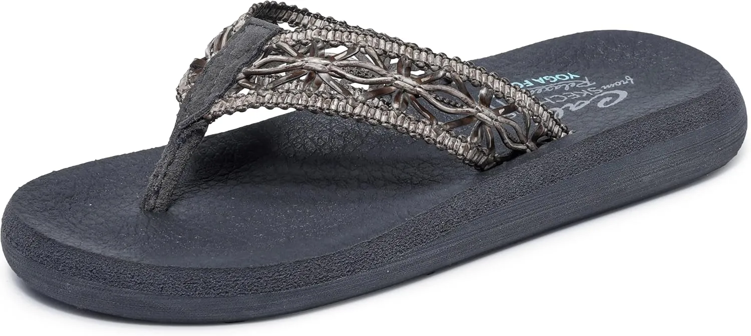 Skechers Women's Asana-Ocean Breezer Flip-Flop