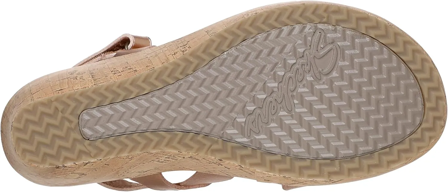 Skechers Women's Beverlee-Cherished Aura Wedge Sandal
