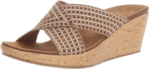 Skechers Women's Beverlee-Delighted Wedge Sandal