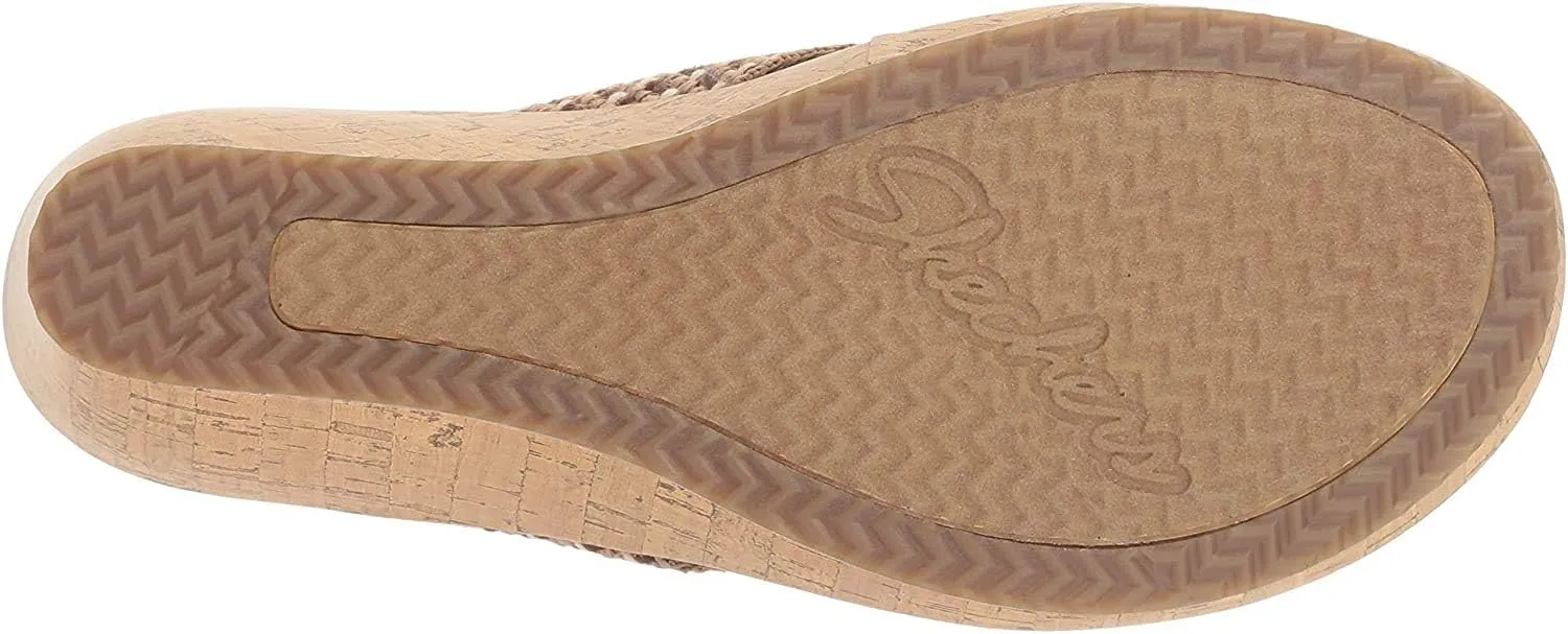 Skechers Women's Beverlee-Delighted Wedge Sandal