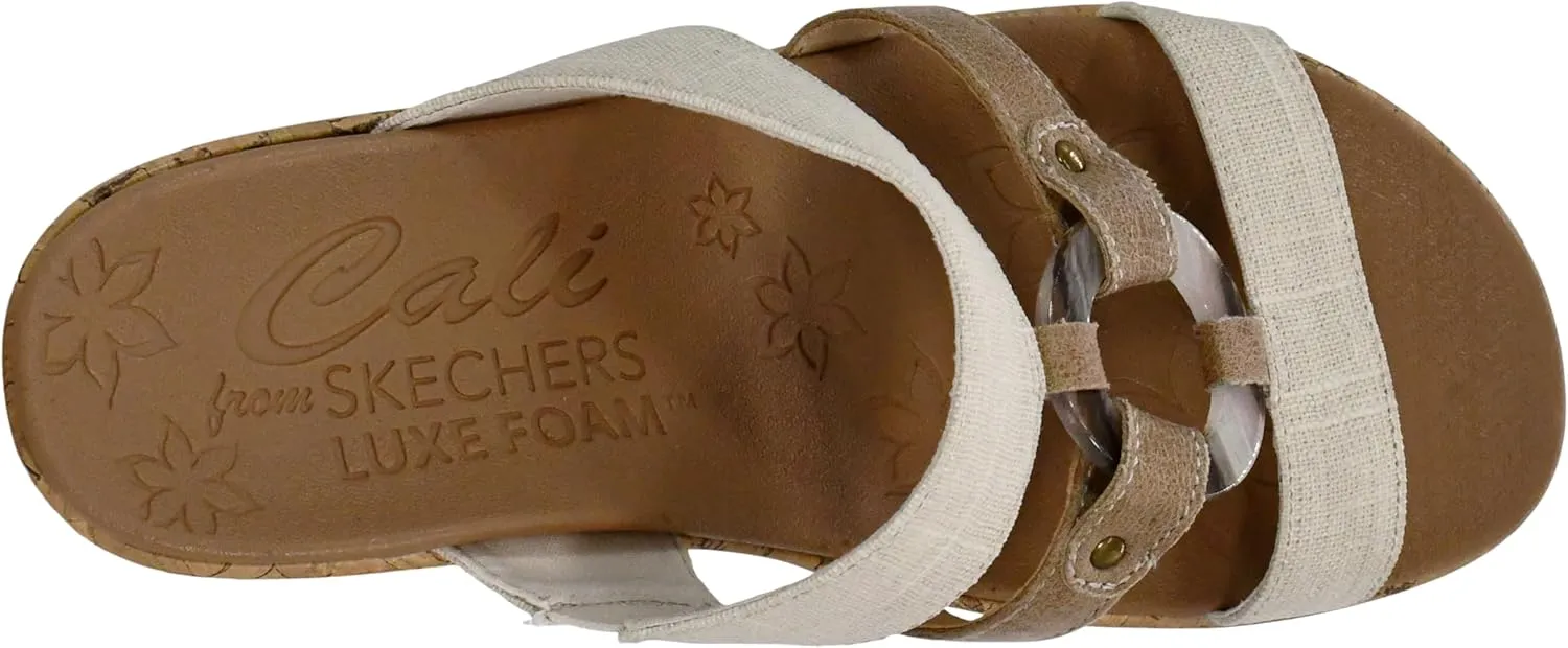Skechers Women's Beverlee-Sail Away Wedge Sandal