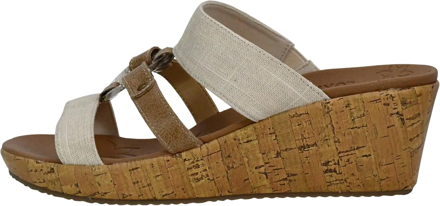 Skechers Women's Beverlee-Sail Away Wedge Sandal