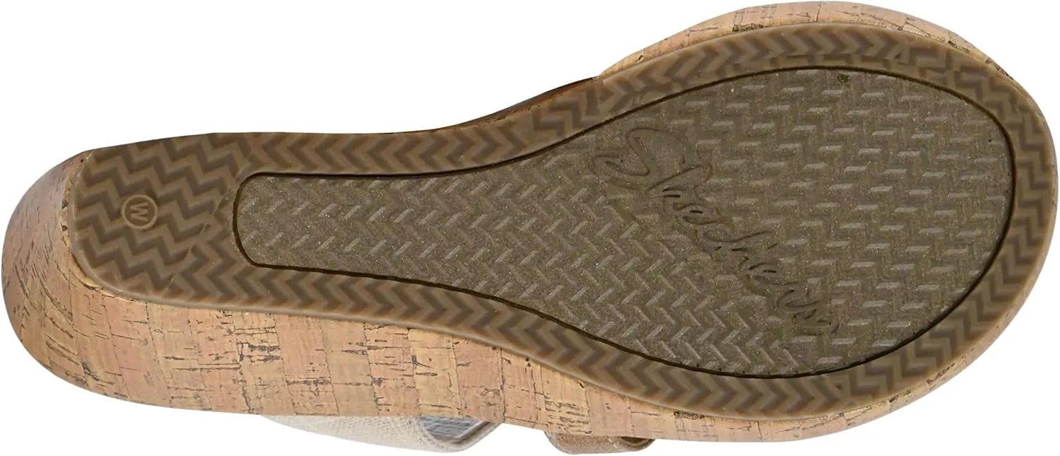 Skechers Women's Beverlee-Sail Away Wedge Sandal
