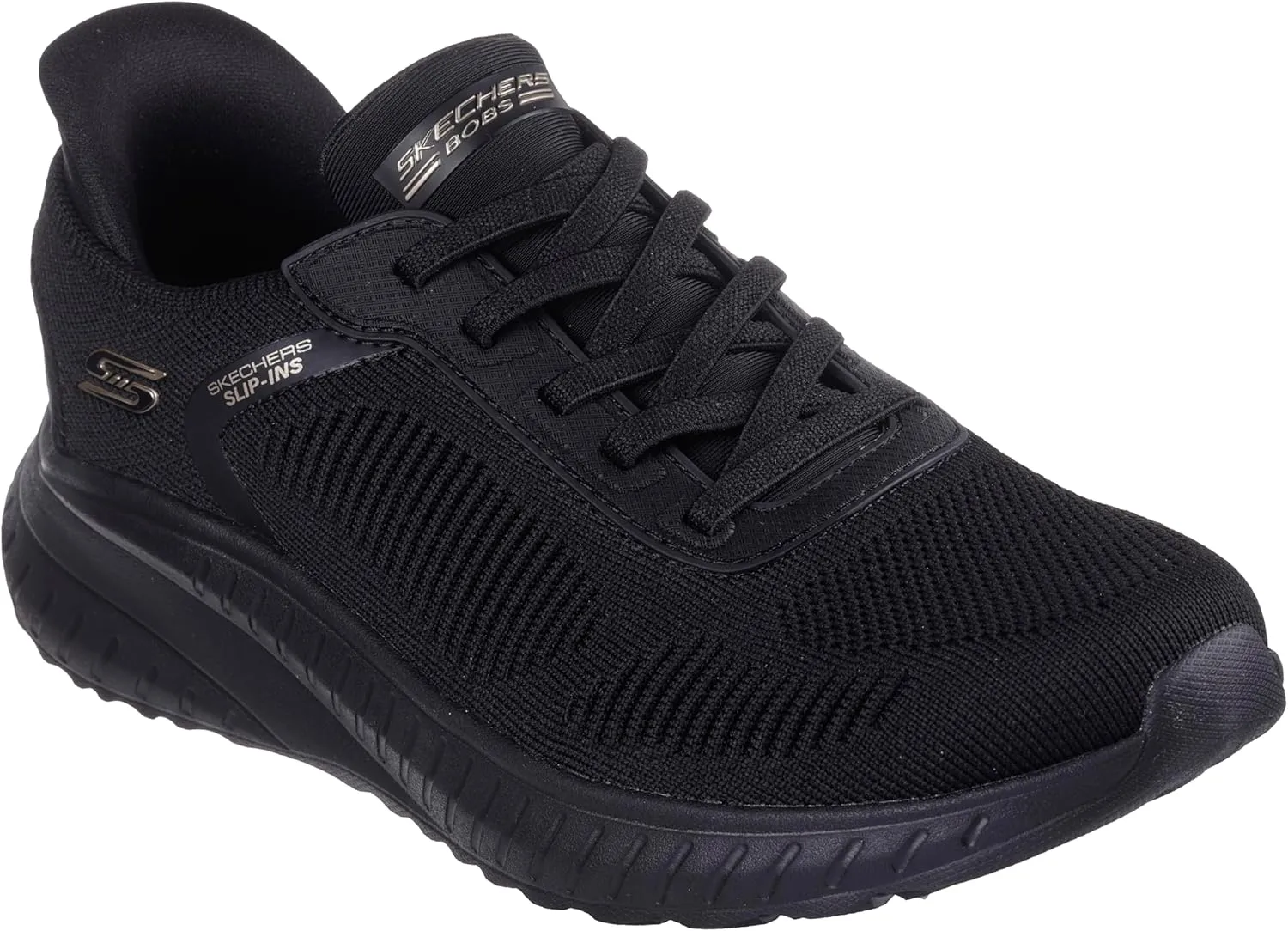 Skechers Women's Hands Free Slip-ins Bobs Squad Chaos-Current Muse Sneaker