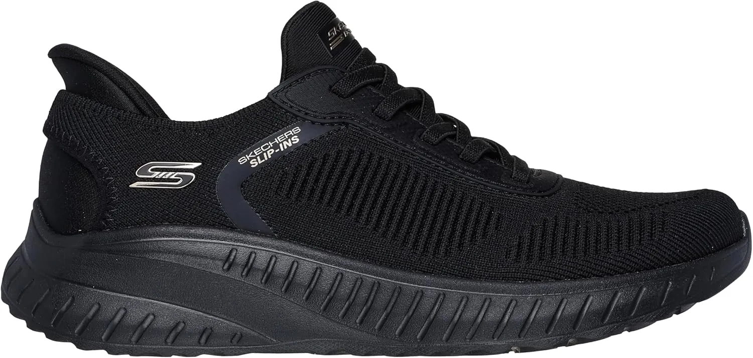 Skechers Women's Hands Free Slip-ins Bobs Squad Chaos-Current Muse Sneaker