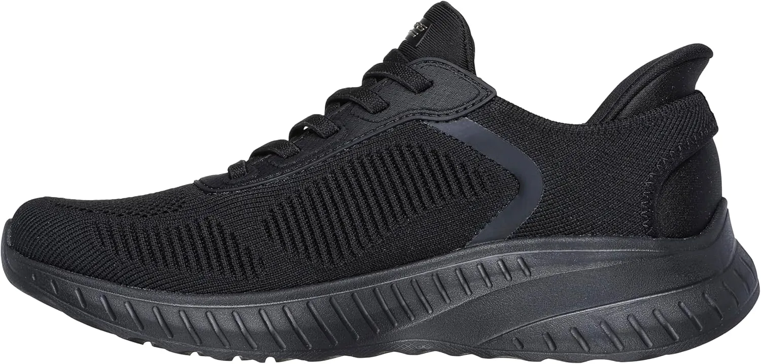 Skechers Women's Hands Free Slip-ins Bobs Squad Chaos-Current Muse Sneaker