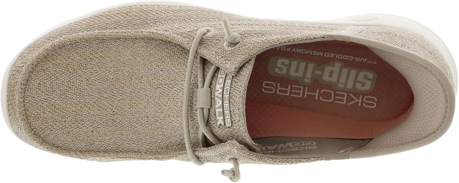 Skechers Women's Hands Free Slip-ins Go Walk Joy Moc Toe Casual Shoe Sneaker