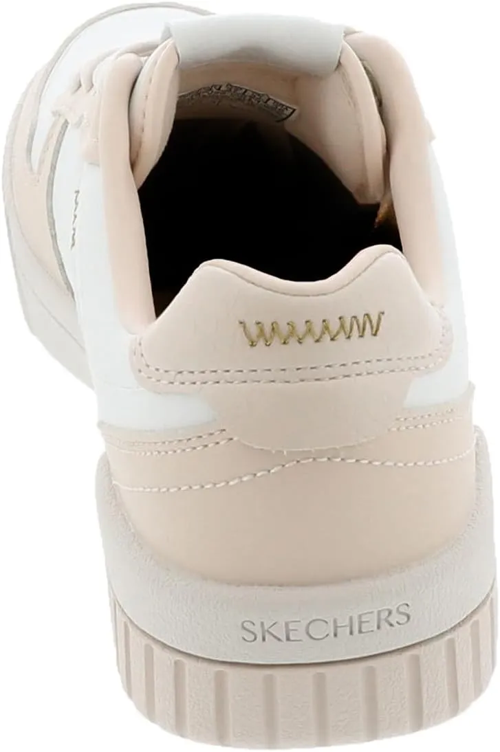 Skechers Women's Jade-Best in Class Leather Lace-up Sneakers with Memory Foam