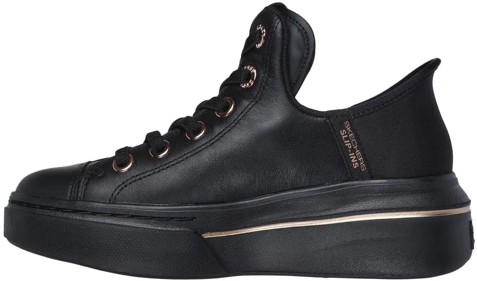 Skechers Women's Snoop Dogg:Snoop One-og Leather Hands Free Slip-ins Sneaker