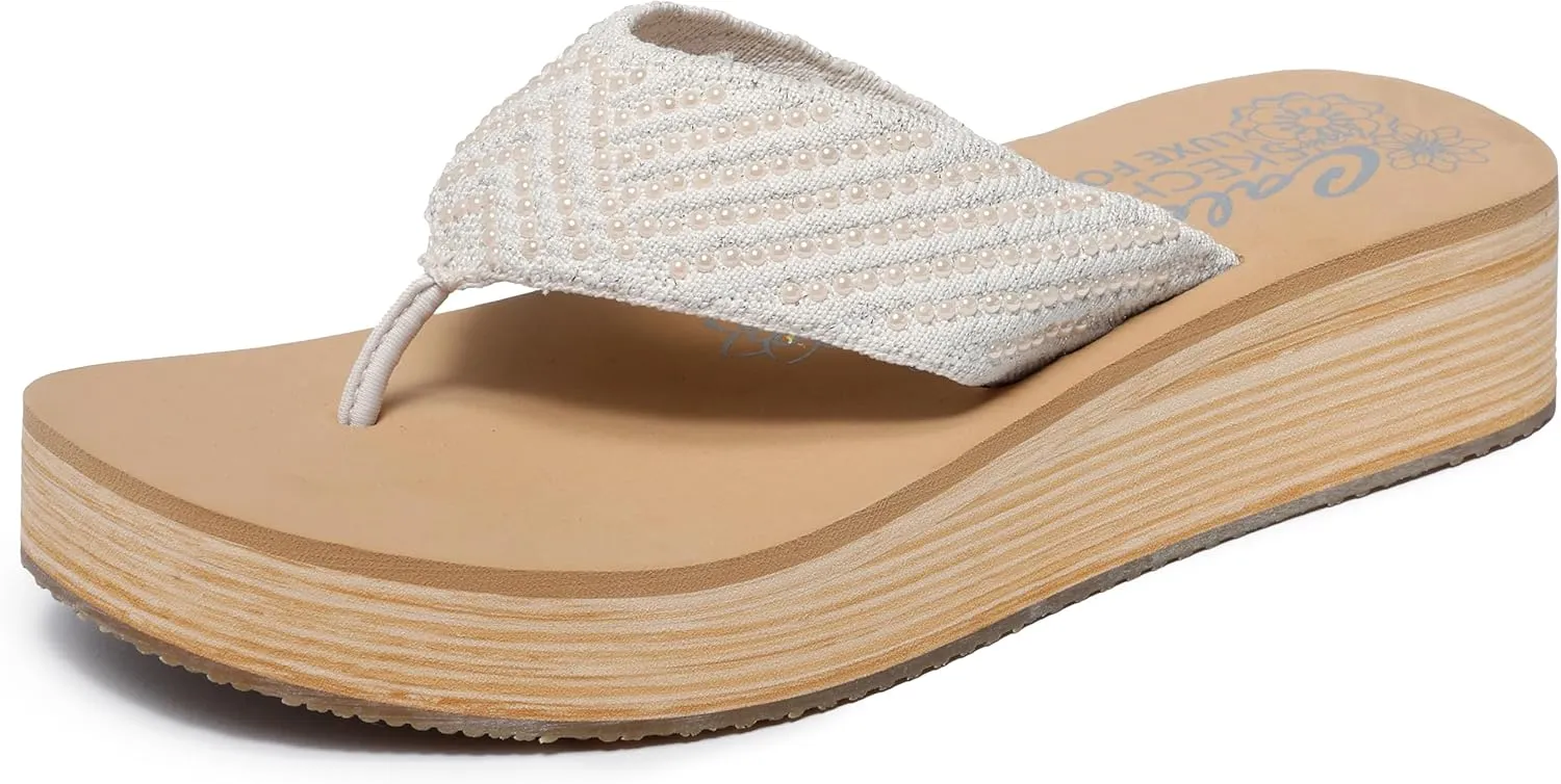 Skechers Women's Summers Mid Flip-Flop