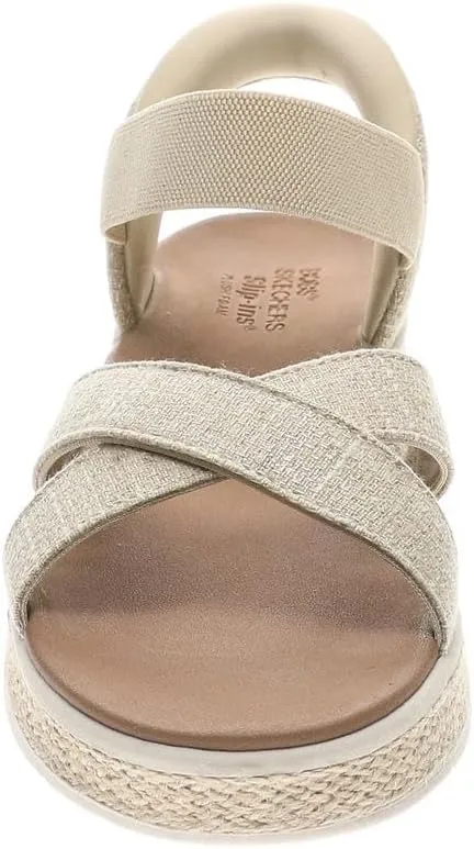 Skechers Women's Sun Ray-Bright Take Hands Free Slip-ins Sandal