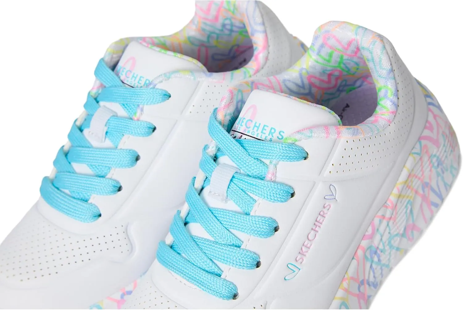 Skechers Women's Uno Lite-Lovely Luv 314976l (Little Big Kid) Sneaker