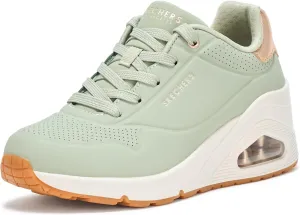 Skechers Women's Uno Wedge-Hi Steps Sneaker