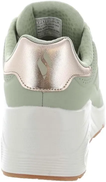 Skechers Women's Uno Wedge-Hi Steps Sneaker