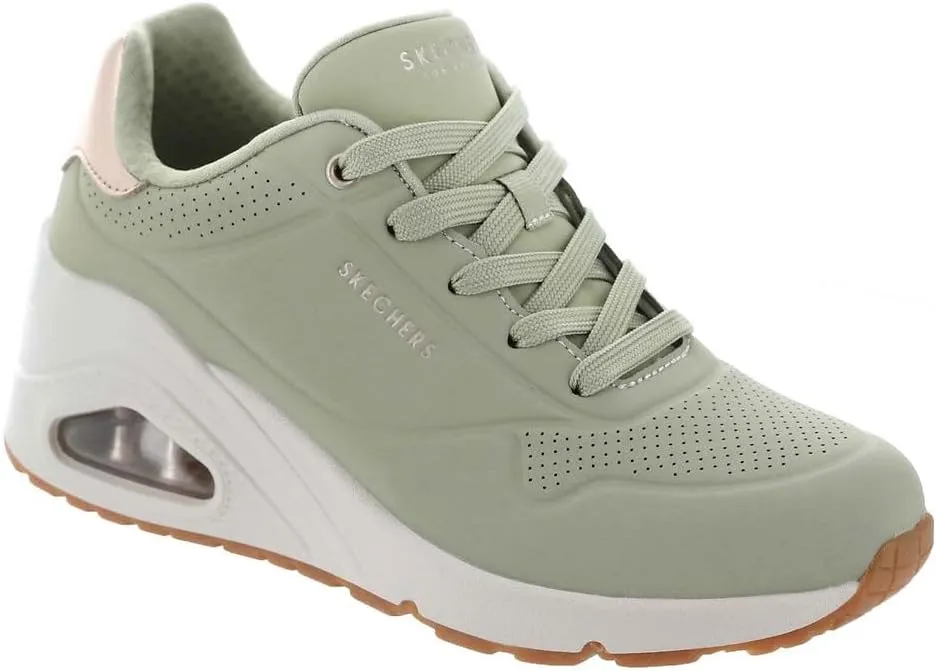 Skechers Women's Uno Wedge-Hi Steps Sneaker