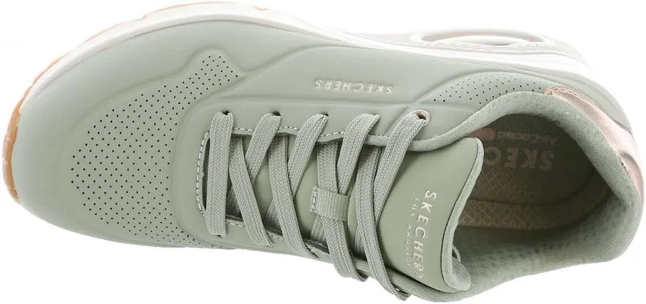Skechers Women's Uno Wedge-Hi Steps Sneaker