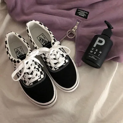 Slip on Flat Canvas Shoes Women