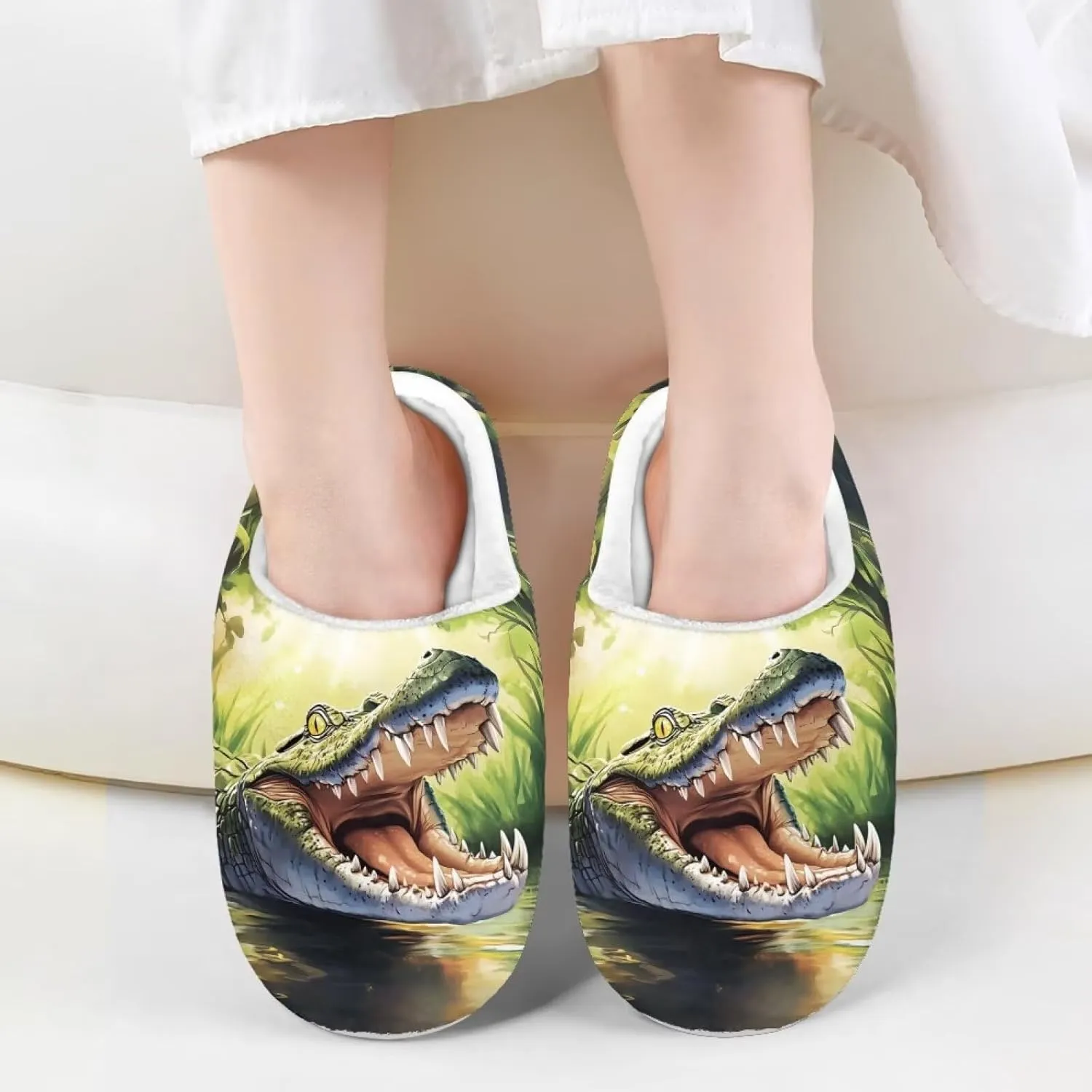 Slipper for Girls Kids Size 9-15 Boys Winter Warm Fuzzy Home Slipper Bedroom Cotton Slipper