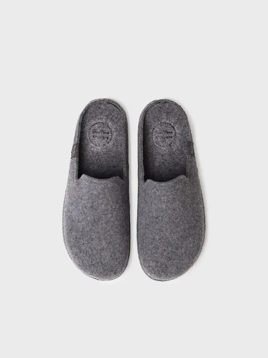 Slippers para hombre de lana reciclada | TOMAS-RW